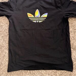 Adidas Black World Tour Graphic Tee